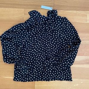Sanctuary polka dot blouse